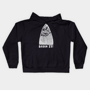 Dagon It! (white) Kids Hoodie